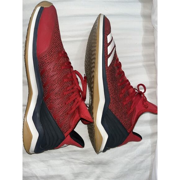 Adidas Performance Men's red Baseball Icon 4 Trainer size 13 CG5272 - Picture 5 of 8